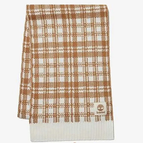 Timberland Plaid Buffalo Scarf! - Picture 2 of 7